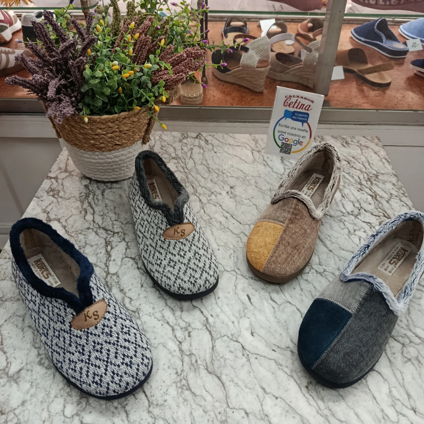 Zapatillas de casa Kors de invierno