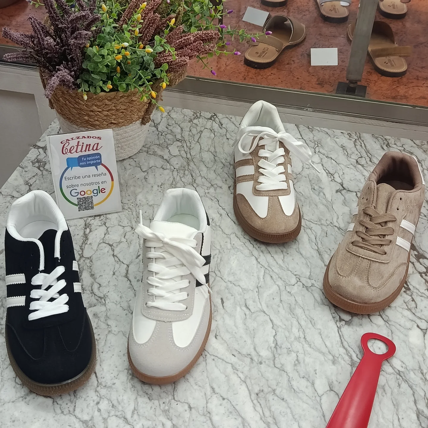 Zapatillas deportivas tipo samba en varios colores
